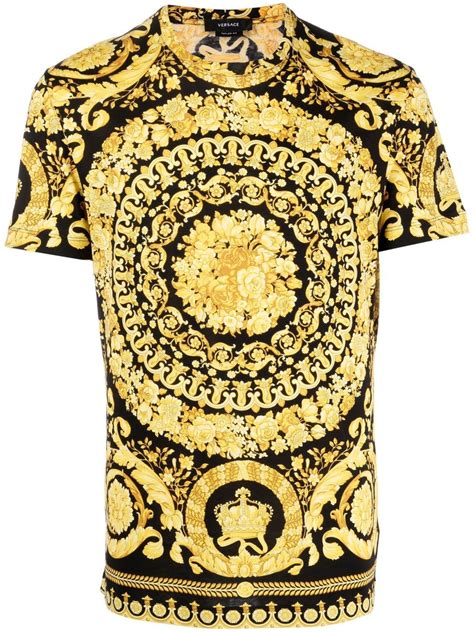 versace style hemd|versace barocco t shirt.